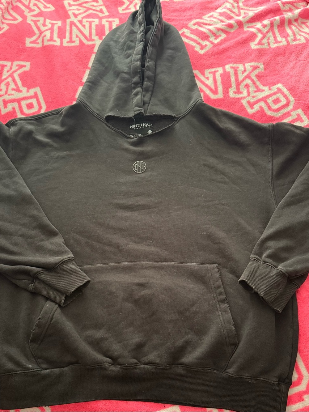 Black Ninth Hall Fundamentals Hooded Sweatshirt